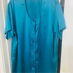 Victoria's Secret Teal Sleep Shirt